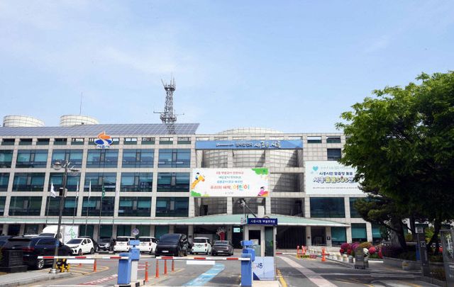 5월 시흥시청 전경