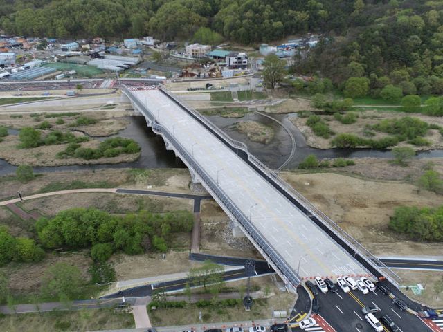 서구 월평동~유성구 원신흥동 연결 도솔대교 개통02