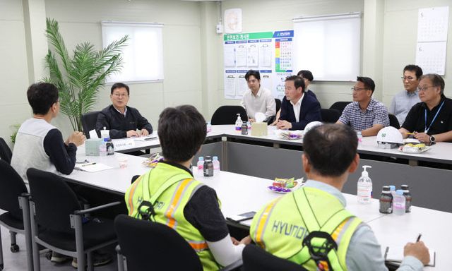 현장 안전점검 사진(1)