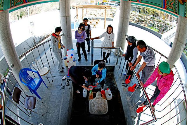 청송군에서 여름휴가 나기-달기약수탕)