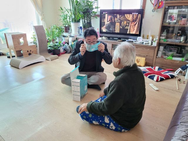 취약가구 방문 사진