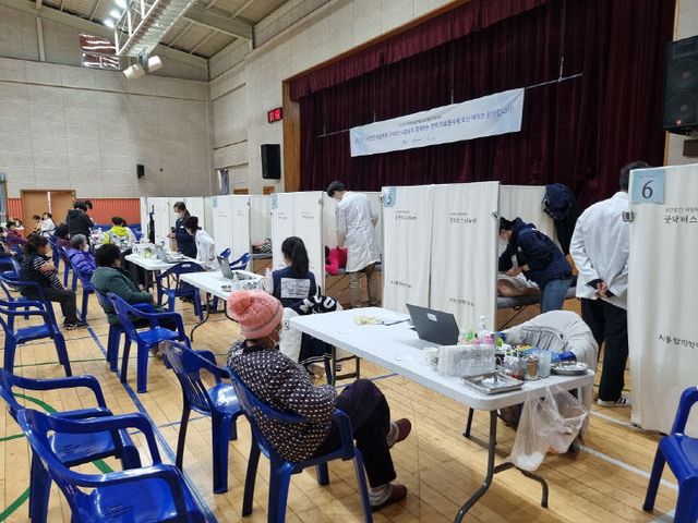 증평군 굿닥터스봉사단 한방의료봉사 사진 1