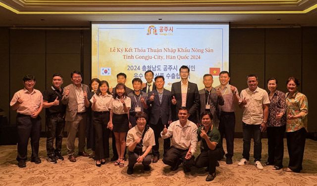 공주시 시장개척단_베트남 방문 사진