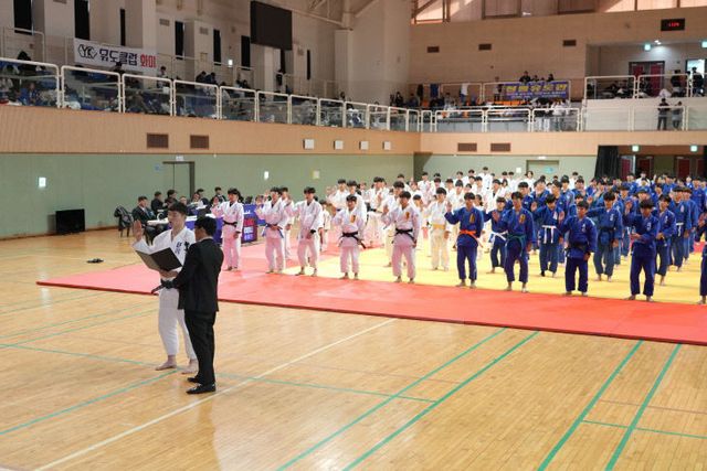 서천군이 개최한 제67회 충남도회장기 유도대회