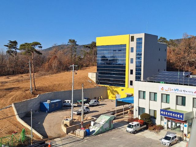 하점면 주민자치센터 건립(원경)