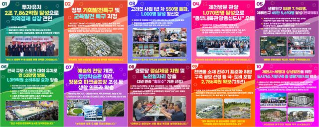 제천시 10대성과 카드뉴스