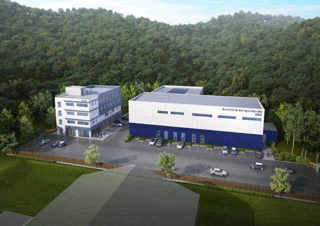 조감도(중소형조선소 생산기술혁신(DX)센터)