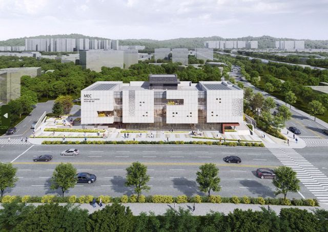 경기도교육청미디어교육센터 조감도.