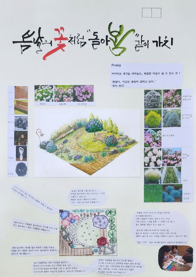 봄날의 꽃처럼 돌아봄