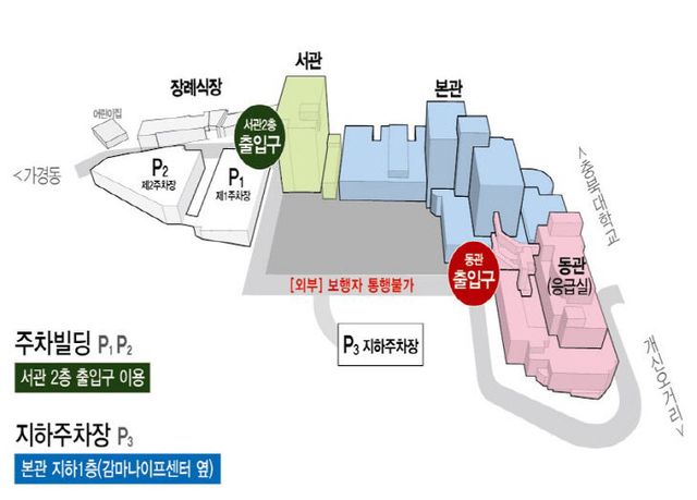 충북대병원 주차장