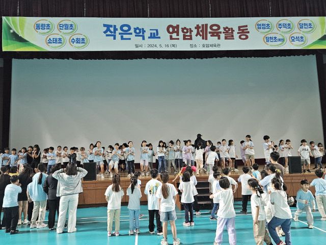 충주교육지원청 작은학교 연합체육활동 개최