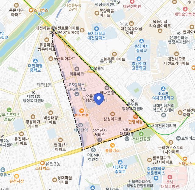 오류동 먹자골목