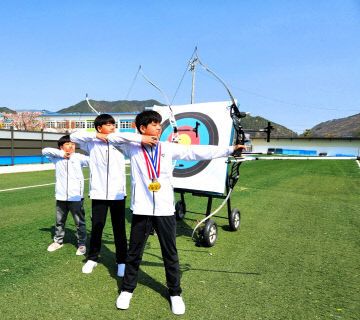 사진1) 이원초 제53회 충북소년체육대회 수상 기념 사진