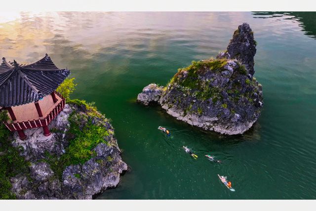 보도 1) 도담삼봉 사진