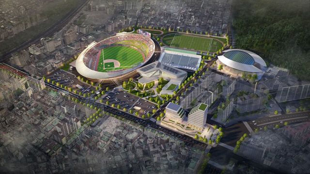 공공개발정책관-성남시 야구전용구장 조감도