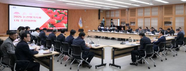제1차논산딸기축제추진위원회회의장면 (1)