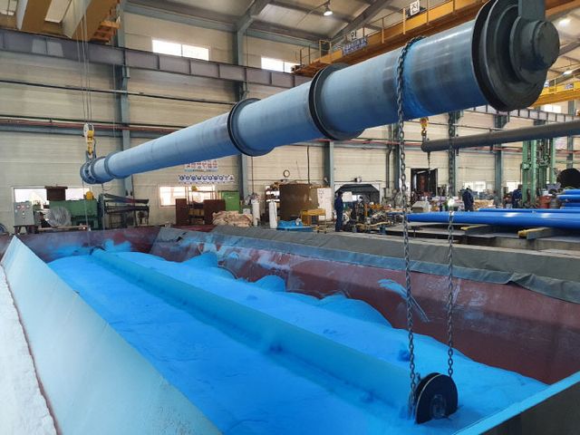 당진공장 제품생산 모습