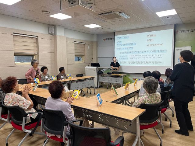 동두천시 치매안심센터, 치매예방 위해 문화예술치유 프로그램