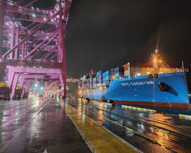 (사진1) 선광신컨CAGAYAN호의 모습