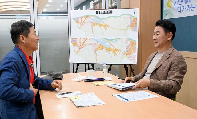 의정부시, 장암동 주민센터에서 현장시장실 열고 시민들과 소통