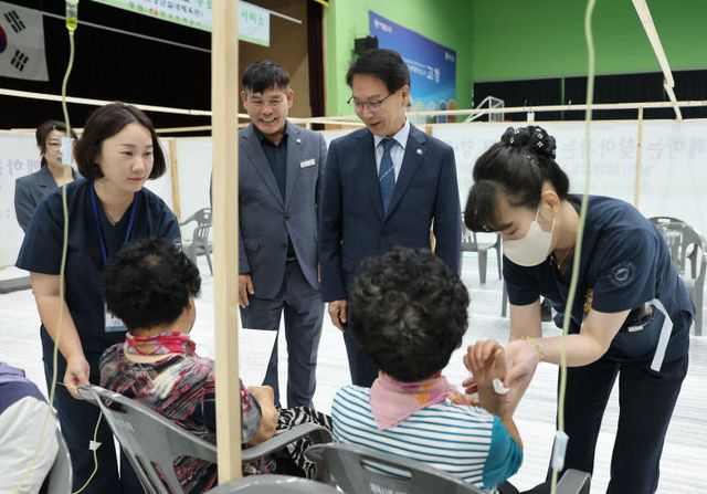 원광대학교 광주한방병원, 무료 의료지원(1)