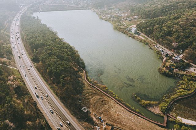 오산시, 서랑저수지 힐링공간에 경관조명 설치 추진