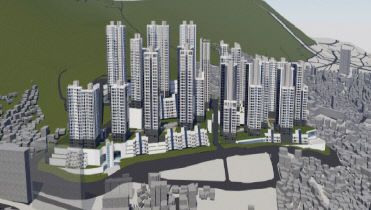 수정4구역 조감도