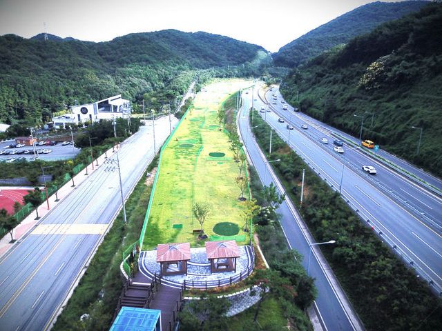 동부양산파크골프장 전경