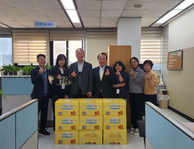 양주시 드림스타트팀, 국민건강보험공단 양주지사서 ‘하늘반창