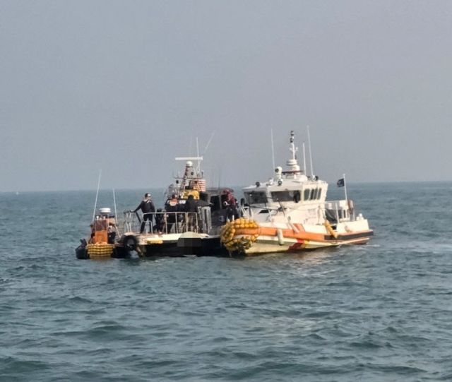 부안해경, 왕등도 충돌침수 낚시어선 전원 구조3