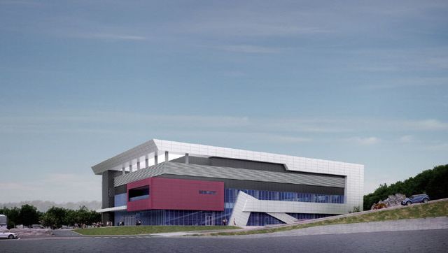 함양스포츠파크 다목적체육관