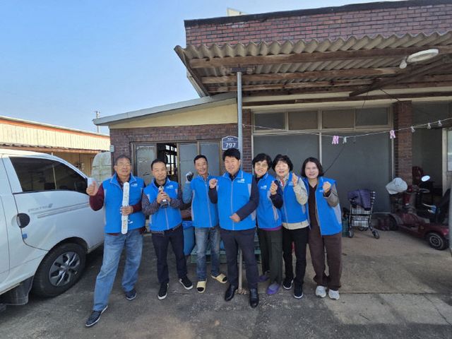 성송면 지사협, 취약계층 주거환경 개선 하우스케어