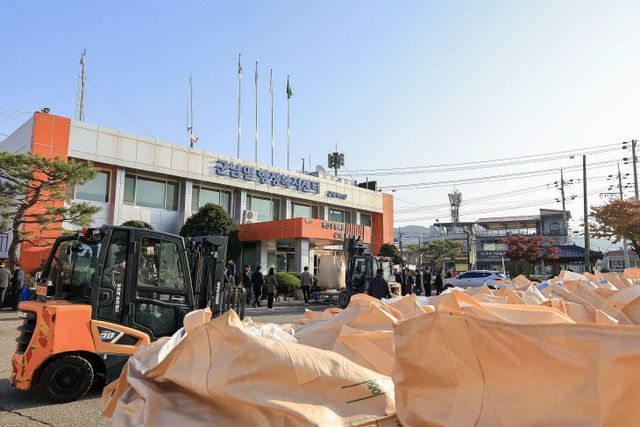 연천군, 2025년산 공공비축미곡 매입 시작(현장 사진)