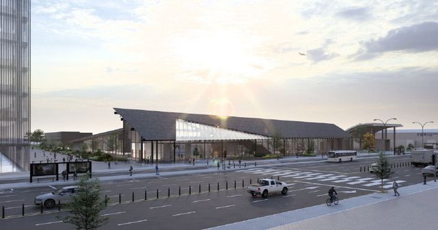 유성복합터미널 조감도