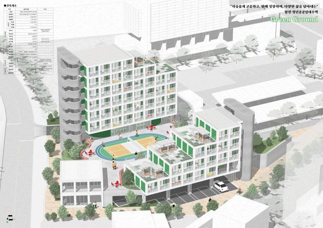 조감도(청년공공임대주택)