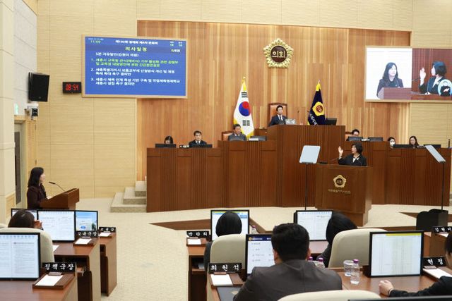 긴급현안질문(김현옥)