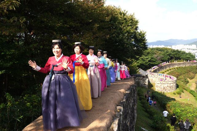 고창 모양성제 답성놀이(2)