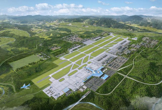 대구경북 민군통합공항 조감도