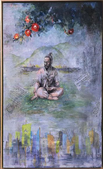 무장기포 예술작품 공모전 대상(그(전봉준)의 고뇌, 유희례 作)