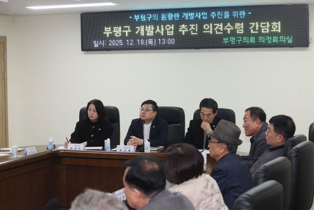 발사업 추진 의견수렴 간담회