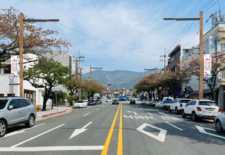 진해 근대역사문화공간 가로통합정비 조감도