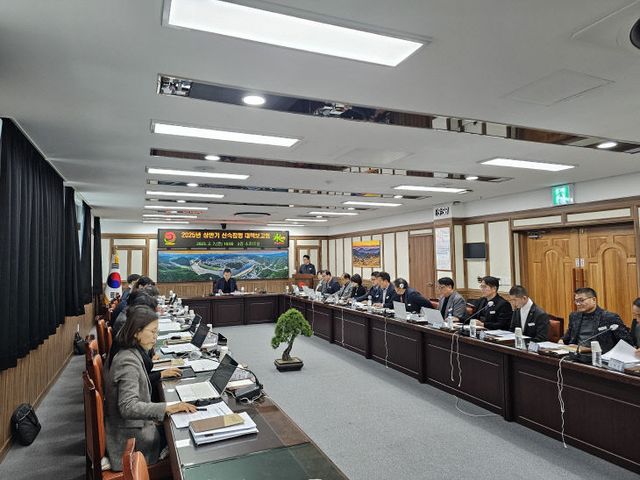 합천군 상반기 신속집행 대책 보고회 개최