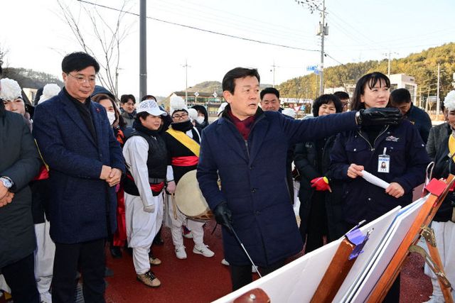 진주시, ‘새미골 회전교차로 개선공사’