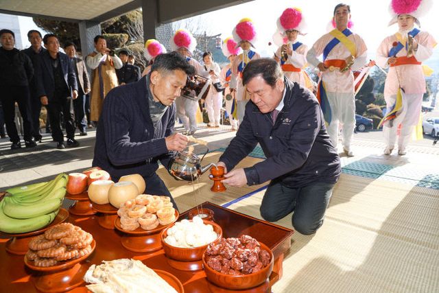 산청군 을사년 지신밟기 행사 (1)