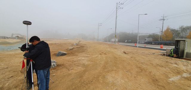 확정측량 성과검사 현장 1