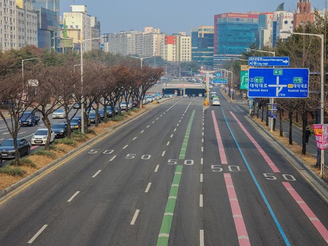 3. 초보 운전자도 안심, 대전시 색깔 유도선 재정비-사진1