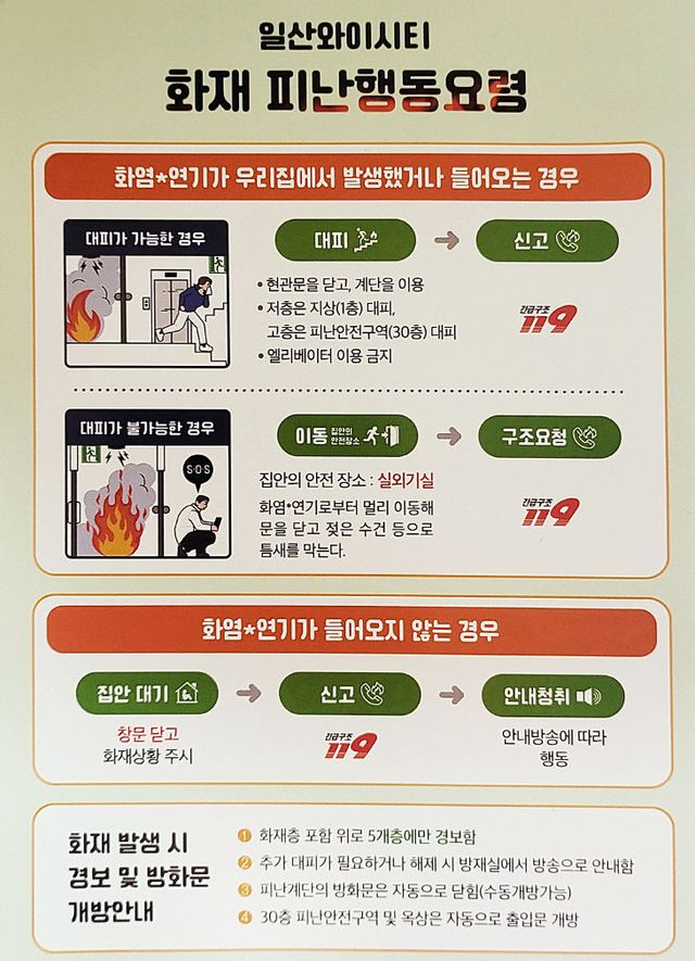 배포한 인포그래픽 홍보물