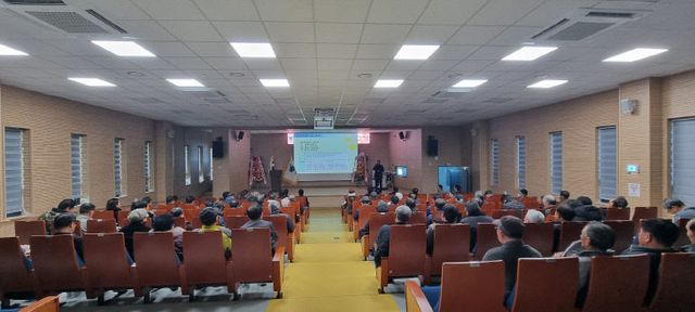 산청군 논콩 교육 및 콩작목연합회 정기총회 (1)