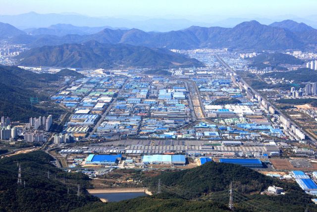 창원국가산업단지 전경