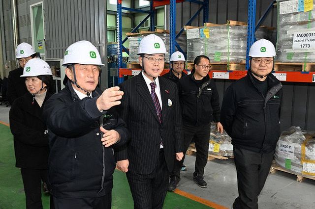 강수현 양주시장, '현장 소통 행정' 올해 첫 기업애로 현장 방